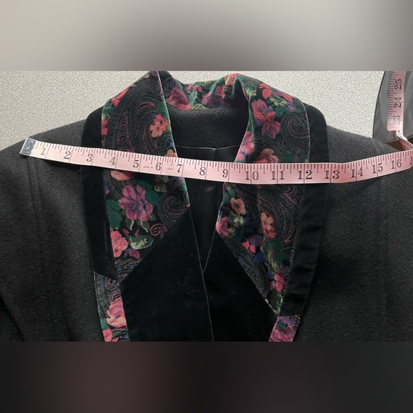 Vintage Outer Profile Clothing Ltd Black Victorian Style Coat - Picture 13 of 16